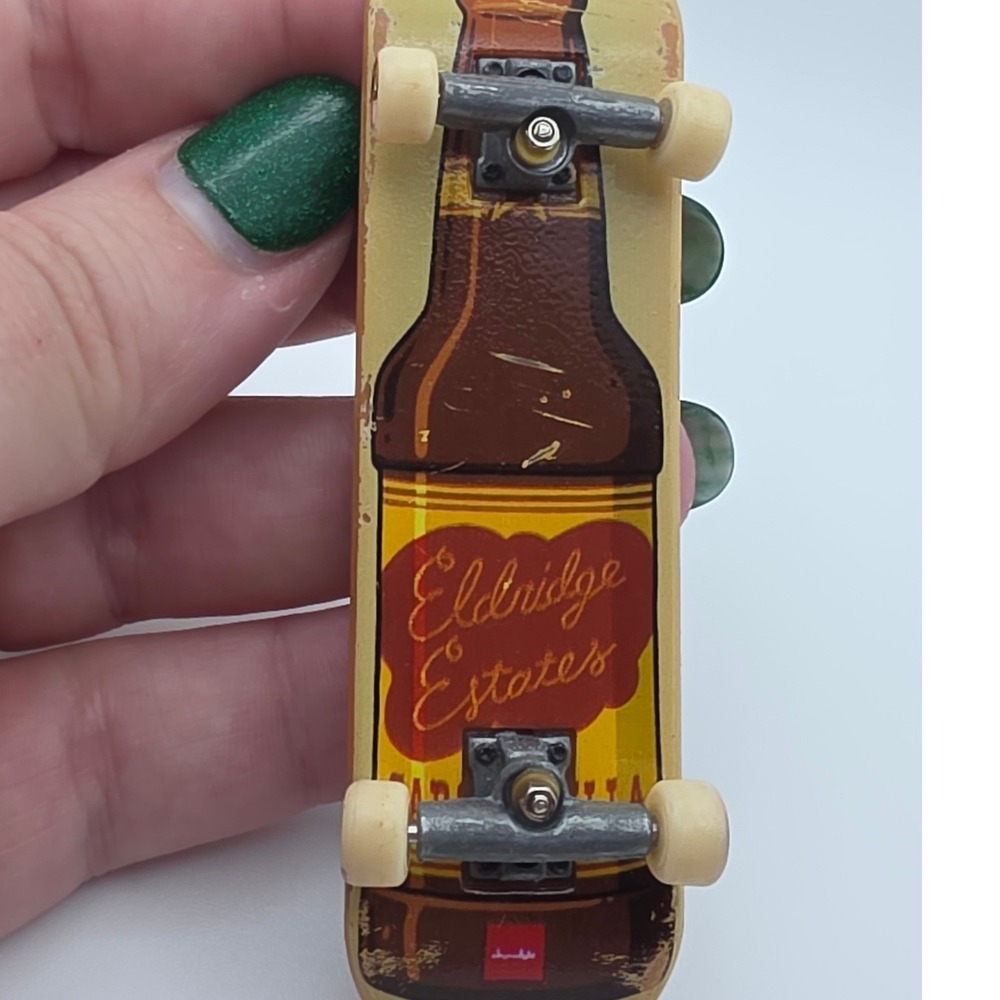 Tech Deck Fingerboard 96mm Brown Eldridge Estates Fair 2000s Vintage
